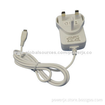 7.5W 5V 1.5A 3-pin Wall Power Adapter Plug